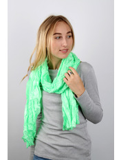 Шарф 258-1 Світло-зелений Зелений