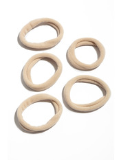 Набір резинок NREZ-24002 Бежевий