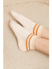 Шкарпетки SH-538 Молочний+рудий Молочний