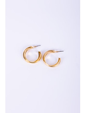 Сережки кільця SER-828 Золотистий