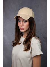 Бейсболка BK-К03011 Коричневий 57-58 Світло-капучиновий