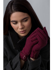 Сенсорні рукавички RUK-202321 Червоний one size Темно червоний Темно червоний one size
