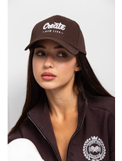 Бейсболка BK-CR1518 Коричневий one size