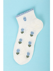 Шкарпетки SH-4-65 Молочний Молочно-блакитний 1