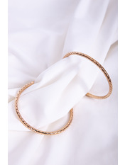 Сережки кільця SER-21351 Золотистий