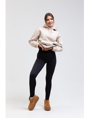 Лосіни трикотажні Push-up BR-G-9873 Чорний S/M