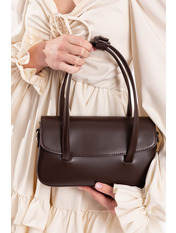 Сумка жіноча з еко-шкіри SYM-25-10 Шоколадний Коричневий