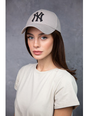 Бейсболка BK-4899 55-56 Сіро-чорна Сірий Чорний