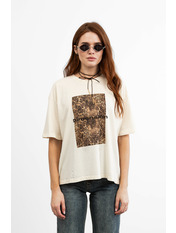 Футболка FUT-251040 one size Бежевий Кремовий Кремовий one size