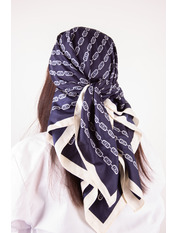 Хустка атласна APL-73 Синій