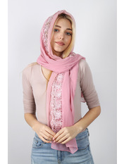 Шарф SVC-1902 Пудровий Рожевий