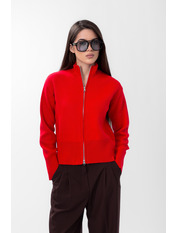 Кардиган KAR-251042 one size Червоний Червоний one size