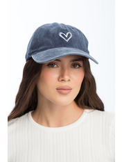 Бейсболка BK-1355 56-60 Джинсовий Синій Джинсовий 56-60