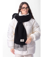 Шарф кашеміровий двохсторонній SH-11021 Графітовий Сірий