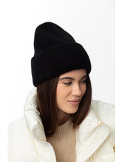 Комплект шапка і шарф KSH-25015 Чорний