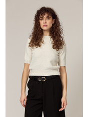 Футболка FUT-8680 one size Бежевий Вівсяний Вівсяний one size