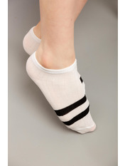 Шкарпетки SH-8058 Біло-чорний 4 Білий