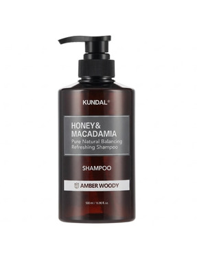 Шампунь відновлюючий Honey & Macadamia KUNDAL Amber Woody