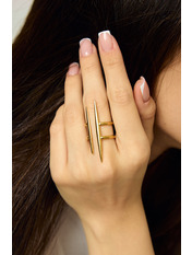 Каблучка KOL-3434 Золотистий