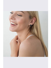 Срібні сережки Клевер Сріблястий яя_1,4*1