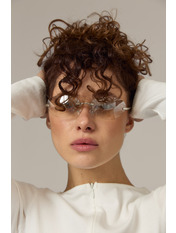 Іміджеві окуляри OK2007-1 Різнобарвний Срібний Прозорі