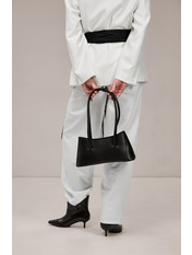 Сумка жіноча з еко-шкіри SYM-3-25-80 Чорний