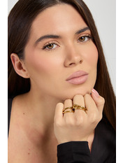 Каблучка KOL-3365 Золотистий Золотистий 7