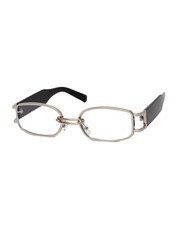 Іміджеві окуляри AS5285 Чорний Чорний+срібло Прозорі