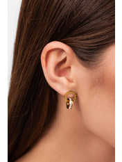 Сережки фігурні SER-13372 Золотистий