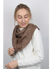 Хустка КВ-01 Бежевий Коричневий