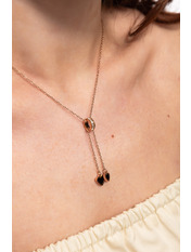 Ланцюжок CEP-14160 Рожеве золото Рожевий