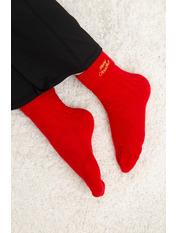 Новорічні шкарпетки NY-2600 Червоний