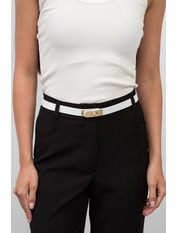 Ремінь шкіряний  92 см REM-05206301r Білий