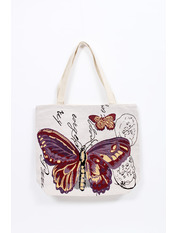 Пляжна сумка SYM-4077 Ліловий Фіолетовий