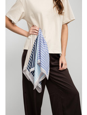 Хустка атласна APL-1523 Блакитний