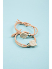 Набір резинок NREZ-7456 Бежевий