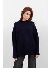 Светр прямий KOF-251103 one size Темно-синій Синій Темно-синій one size