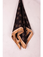 Хустка атласна PLA-289 Чорний