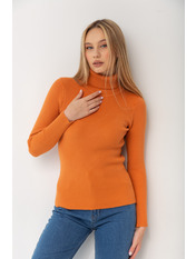 Водолазка з коміром GO-OP2701 Помаранчевий one size