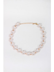 Ланцюжок Німан Молочний яя_Длина 38(см)/Ширина 1.8(см)