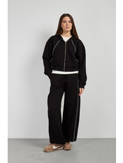 Флісовий костюм KT-F-12171 M Чорний Чорний M