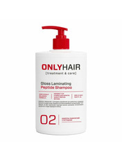Шампунь ламінуючий з пептидами Only Hair Gloss Laminating Peptide 500 мл
