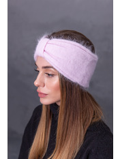 Пов`язка на голову - тюрбан POV-Р-14 Рожевий Роуз