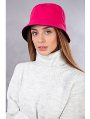 Панама PN-0201 Малиново-чорний Рожевий 56-57 Чорний