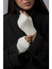 Мітенки М-14 Білий one size Білий one size