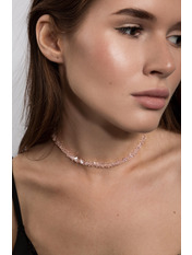 Чокер CH-14785 Рожевий Пудровий