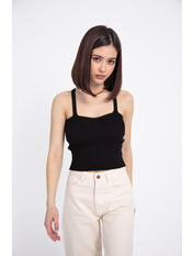 Топ трикотажний FUT-0991 Чорний one size