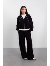 Трикотажний костюм KT-1217 Чорний M Чорний M