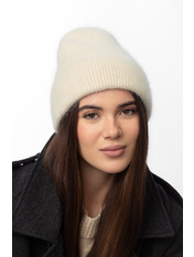 шапка SHP-52033 Молочний Пастель
