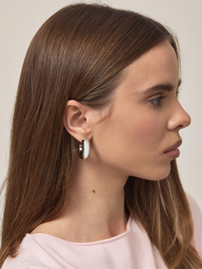 Сережки півкільця SER-309